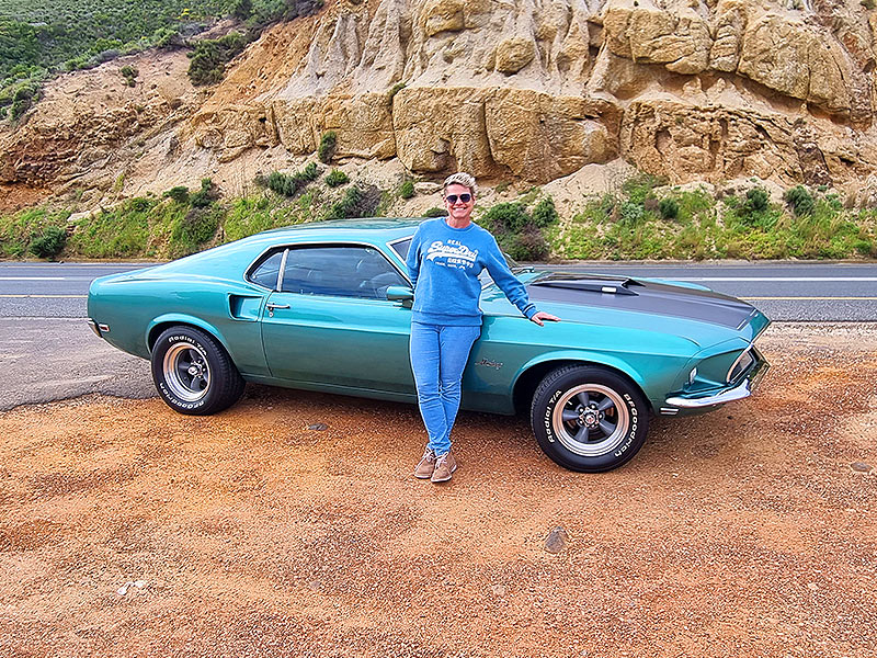 Birthday surprise!!! Coastal Mustang drive in Cape Town.