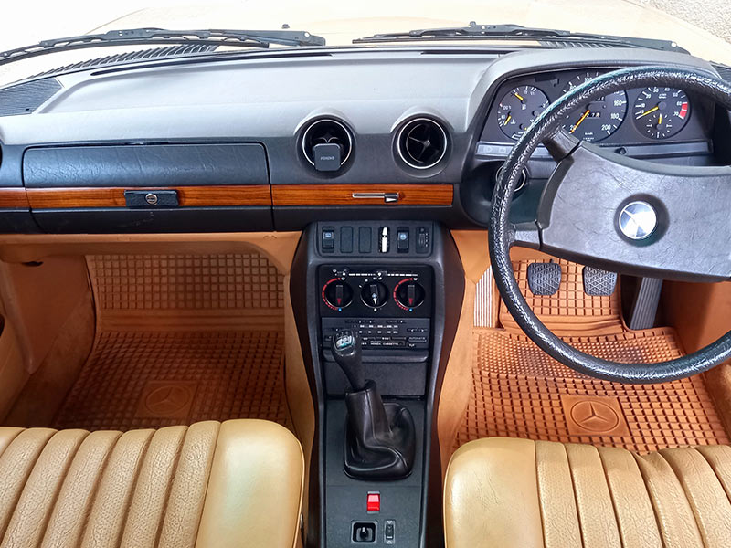 Mercedes interior